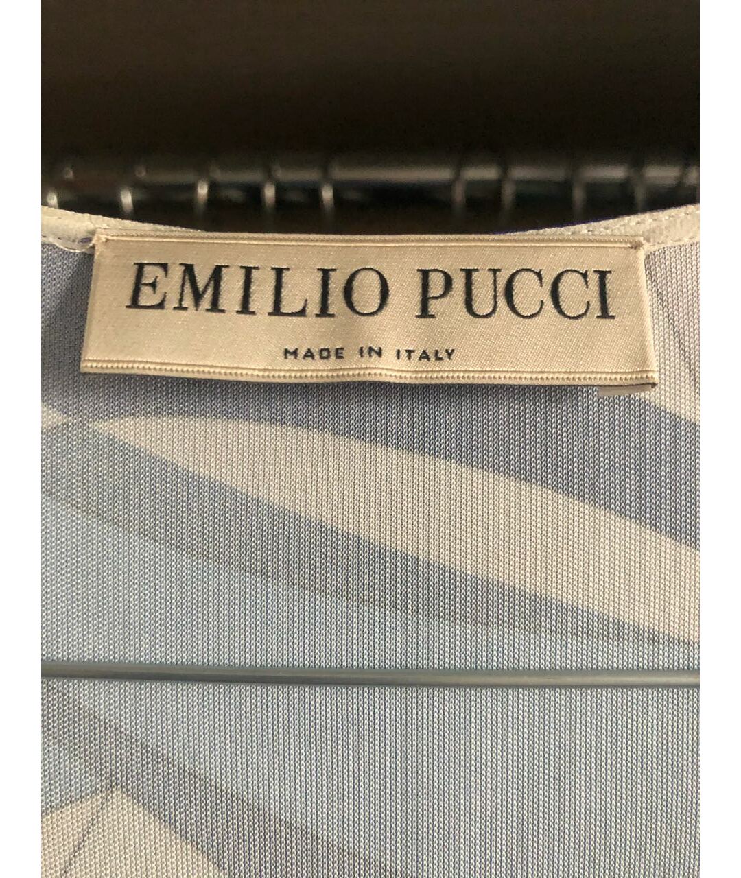 EMILIO PUCCI Фиолетовое шелковое повседневное платье, фото 3