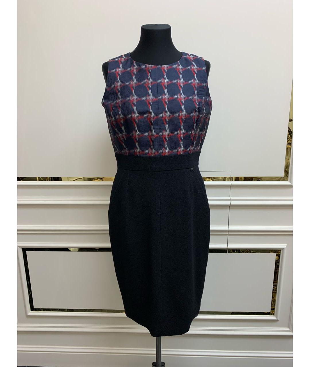 CHANEL Мульти платье, фото 9