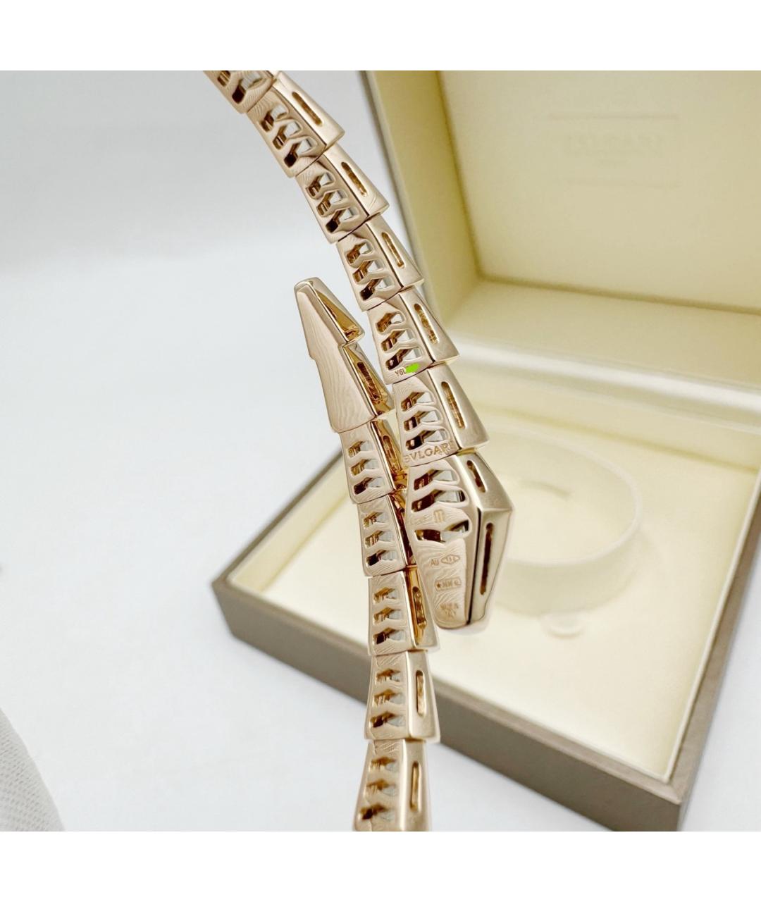 BVLGARI Золотой браслет из розового золота, фото 3