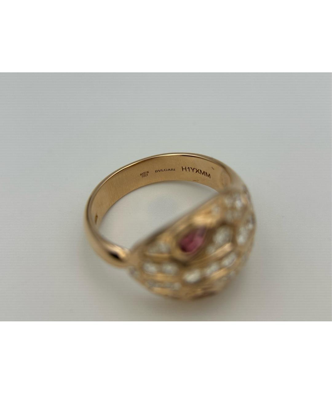 BVLGARI Золотое кольцо из розового золота, фото 4