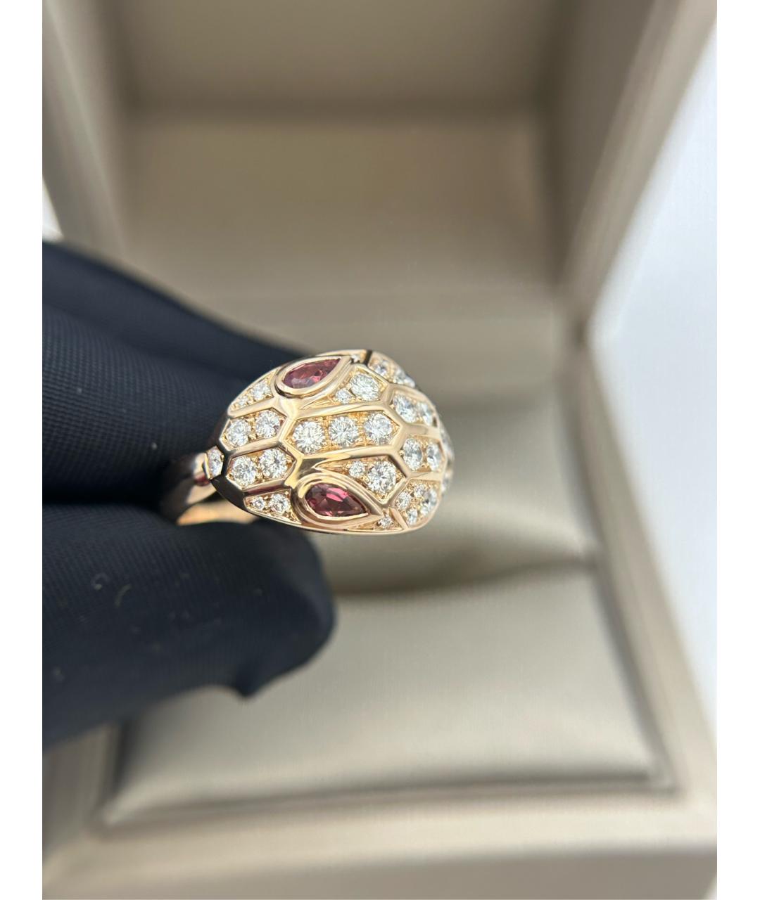 BVLGARI Золотое кольцо из розового золота, фото 8