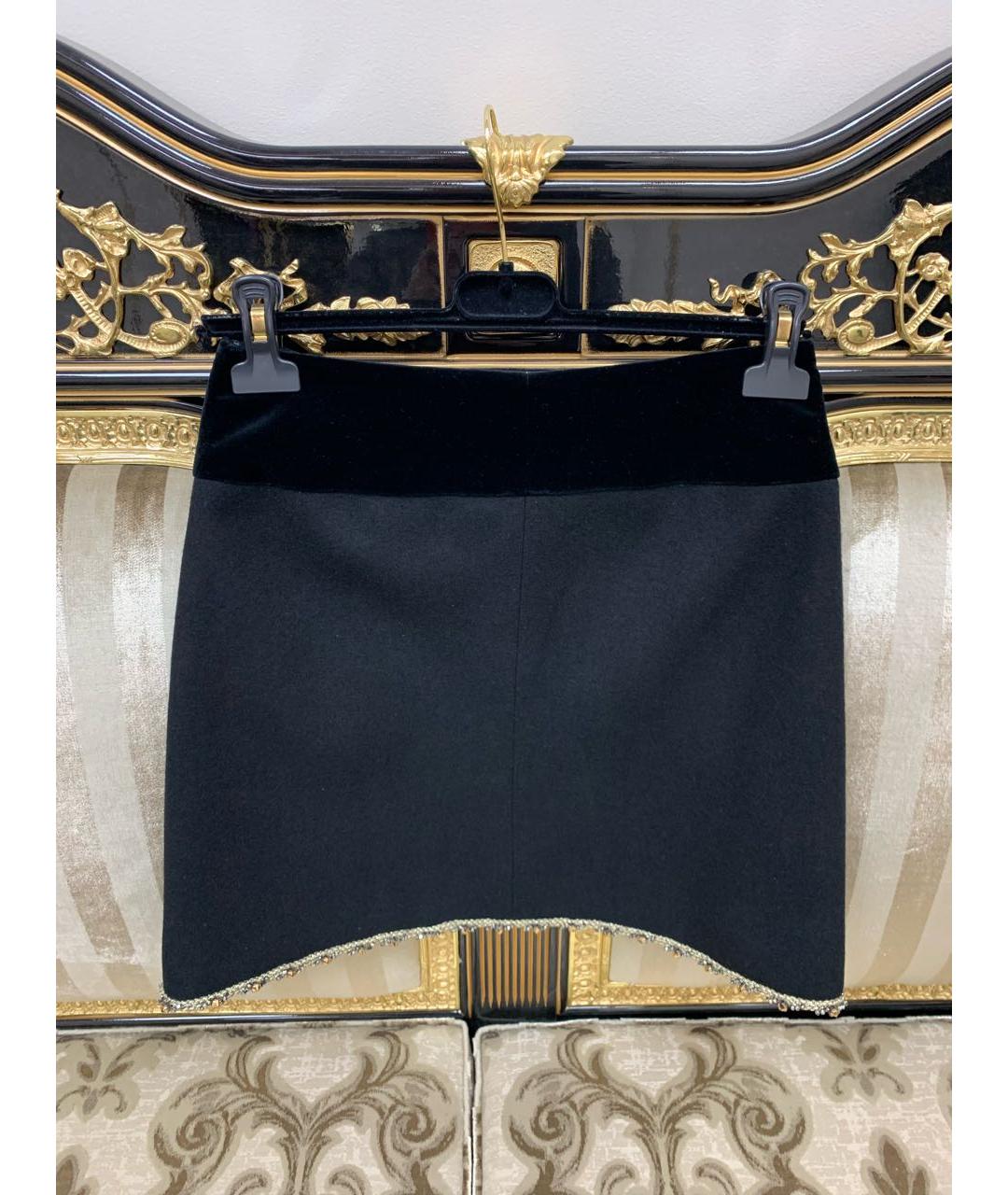 CHANEL Черная юбка миди, фото 6