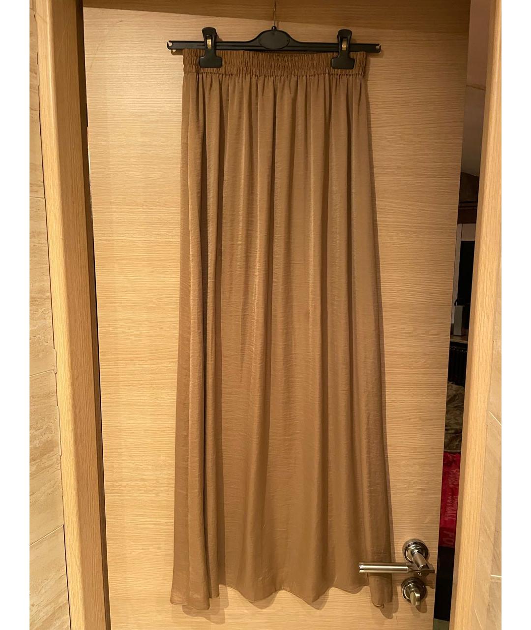 HOSS INTROPIA Коричневая полиэстеровая юбка макси, фото 2