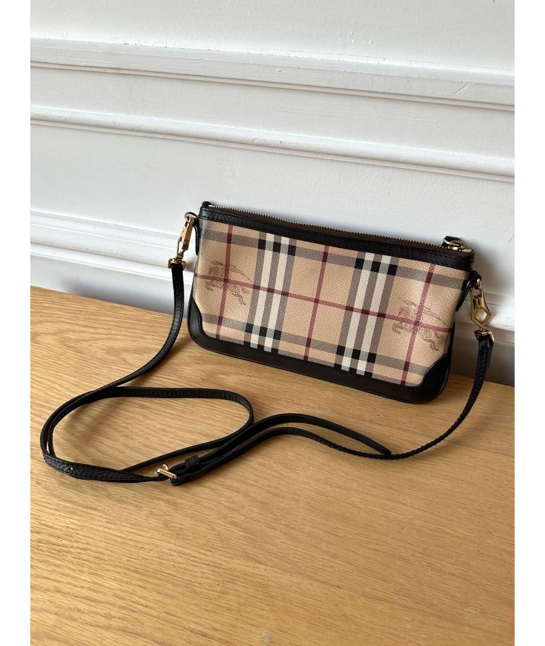 BURBERRY Бежевая сумка через плечо, фото 6