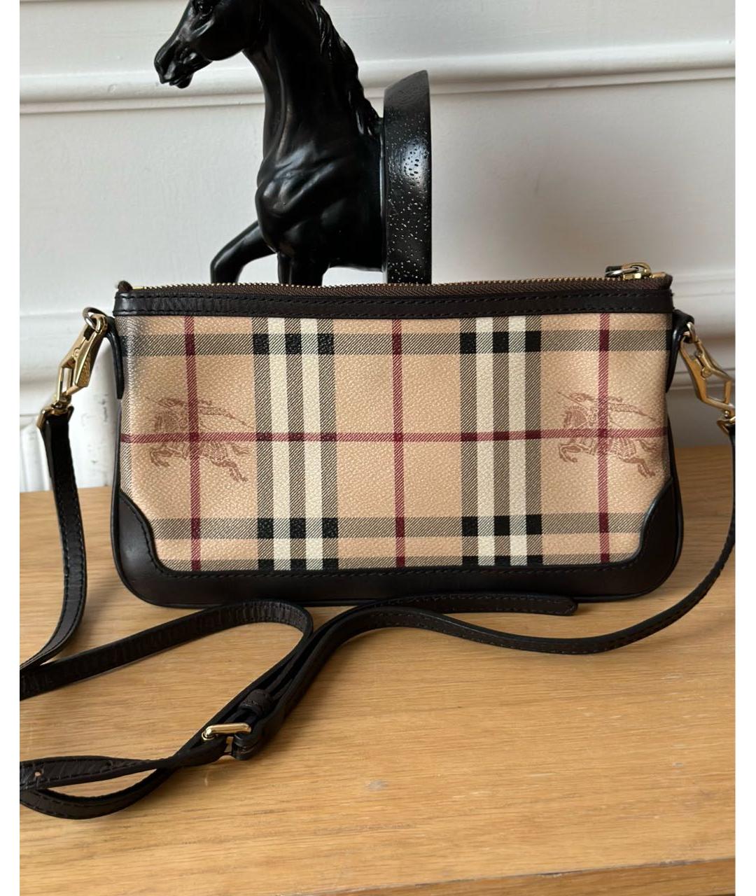 BURBERRY Бежевая сумка через плечо, фото 8