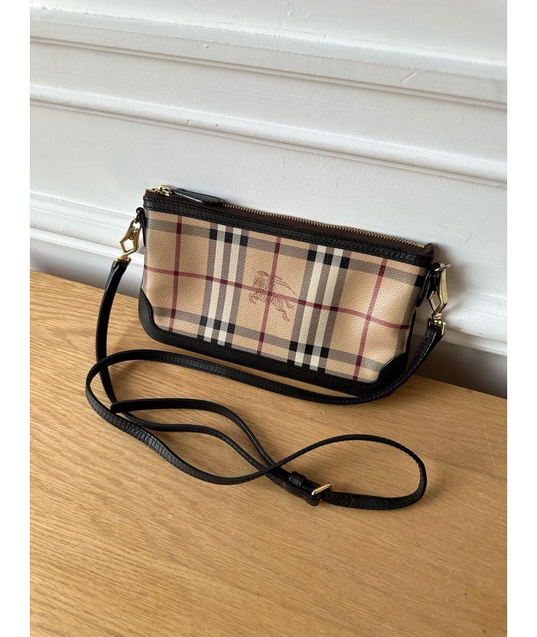 BURBERRY Бежевая сумка через плечо, фото 5