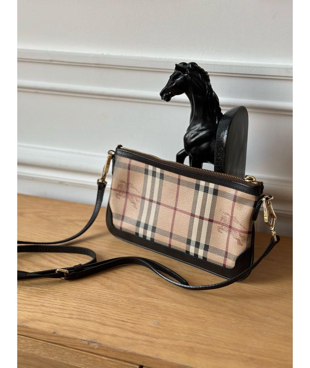 BURBERRY Бежевая сумка через плечо, фото 2