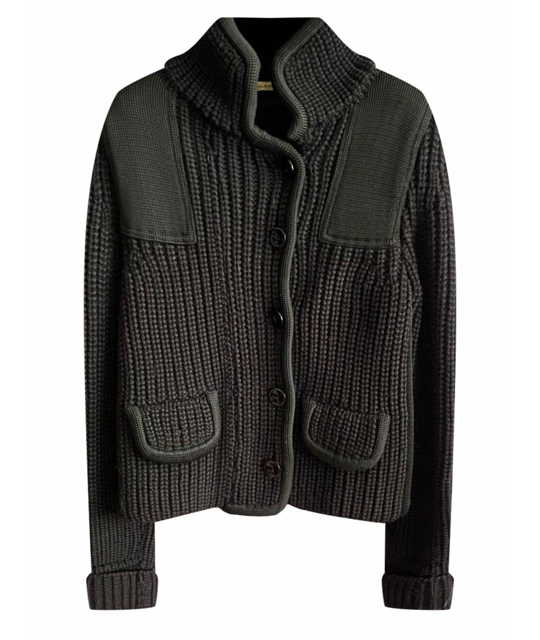 BALENCIAGA Черная шерстяная куртка, фото 1