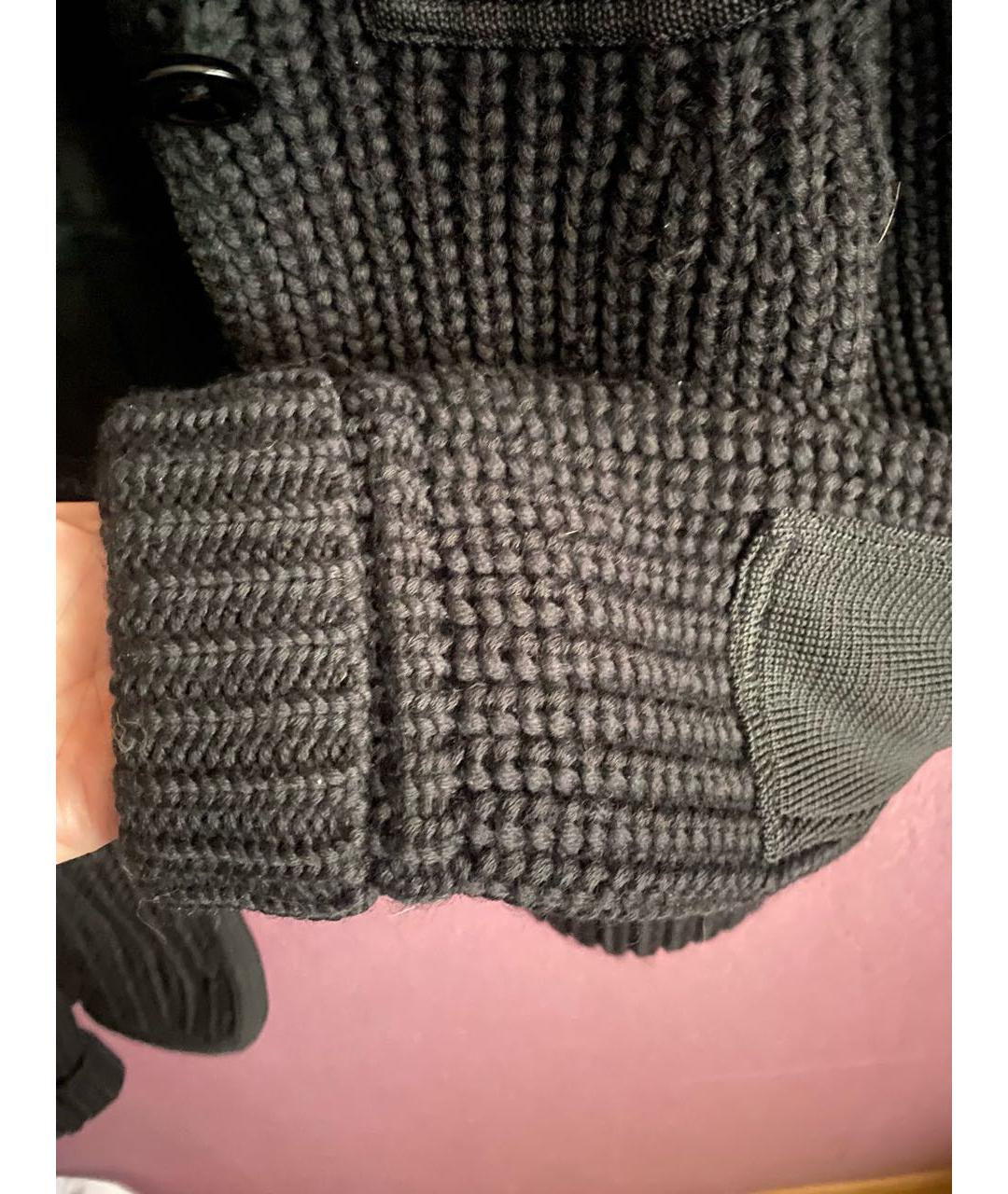 BALENCIAGA Черная шерстяная куртка, фото 7
