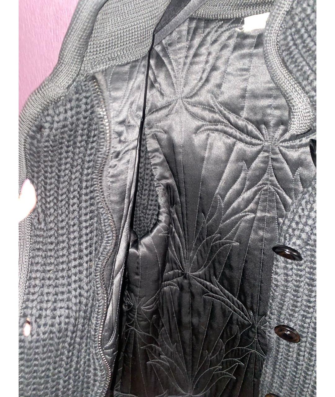 BALENCIAGA Черная шерстяная куртка, фото 3