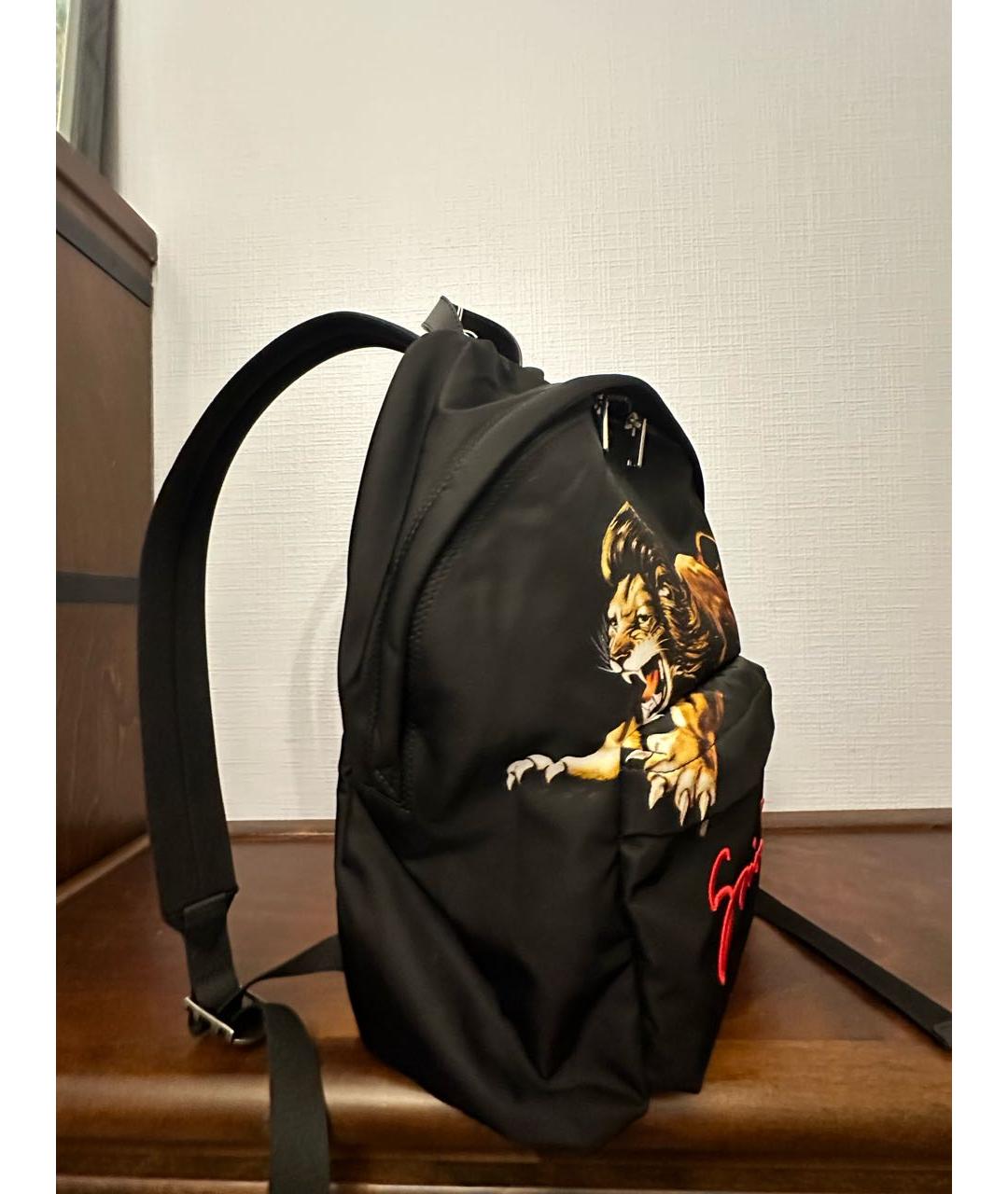 GIVENCHY Черный синтетический рюкзак, фото 2