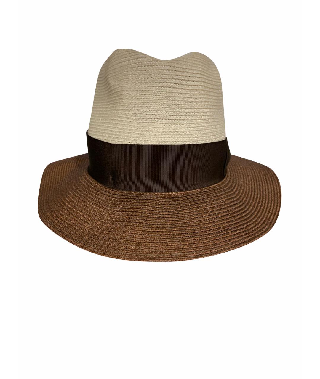 BORSALINO Бежевая шляпа, фото 1