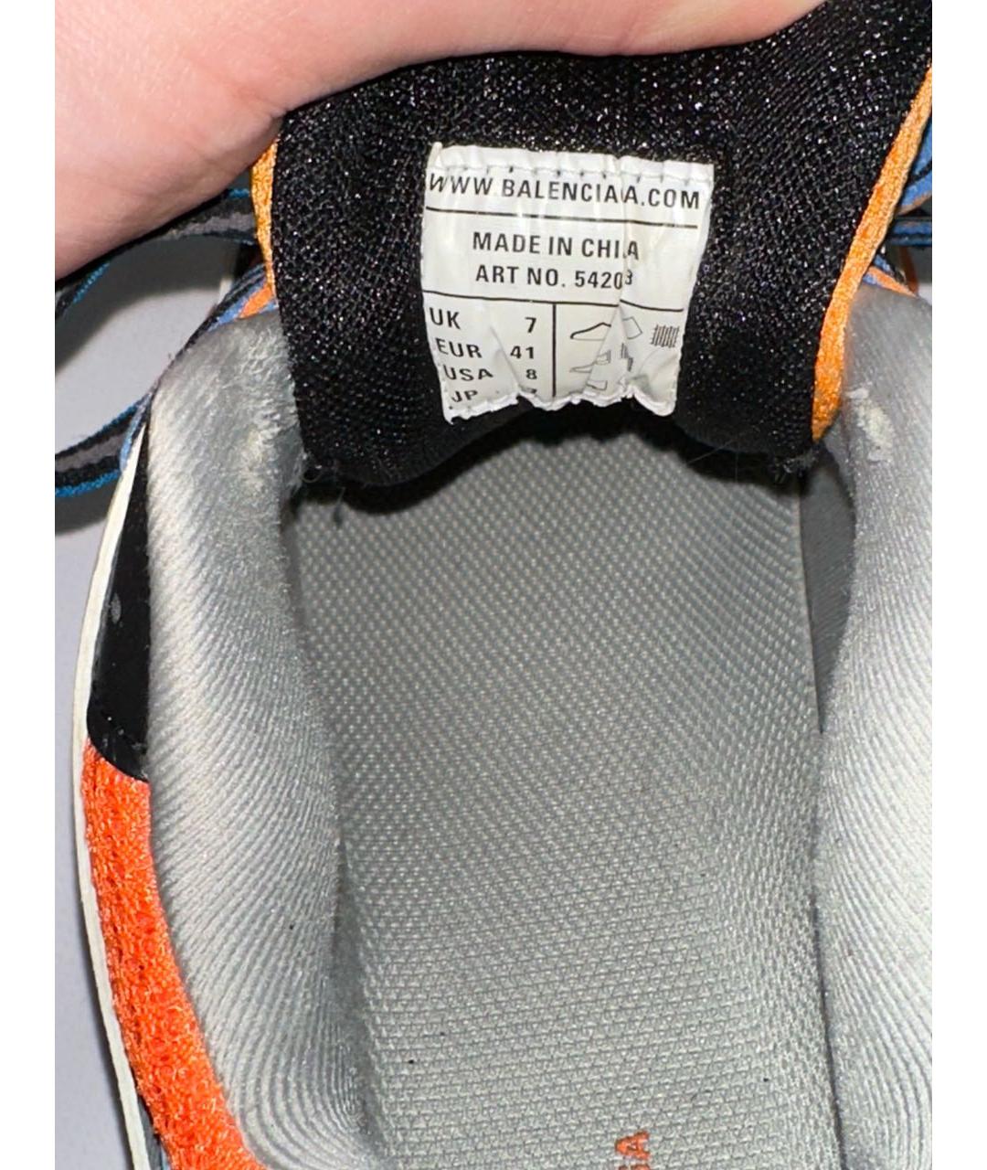 BALENCIAGA Мульти низкие кроссовки / кеды, фото 6
