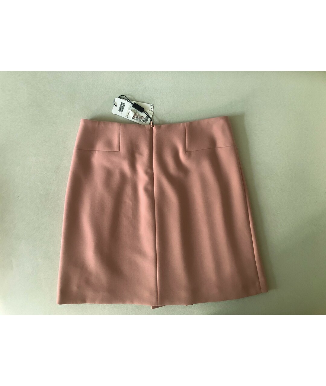 MARC CAIN Розовая полиэстеровая юбка мини, фото 2