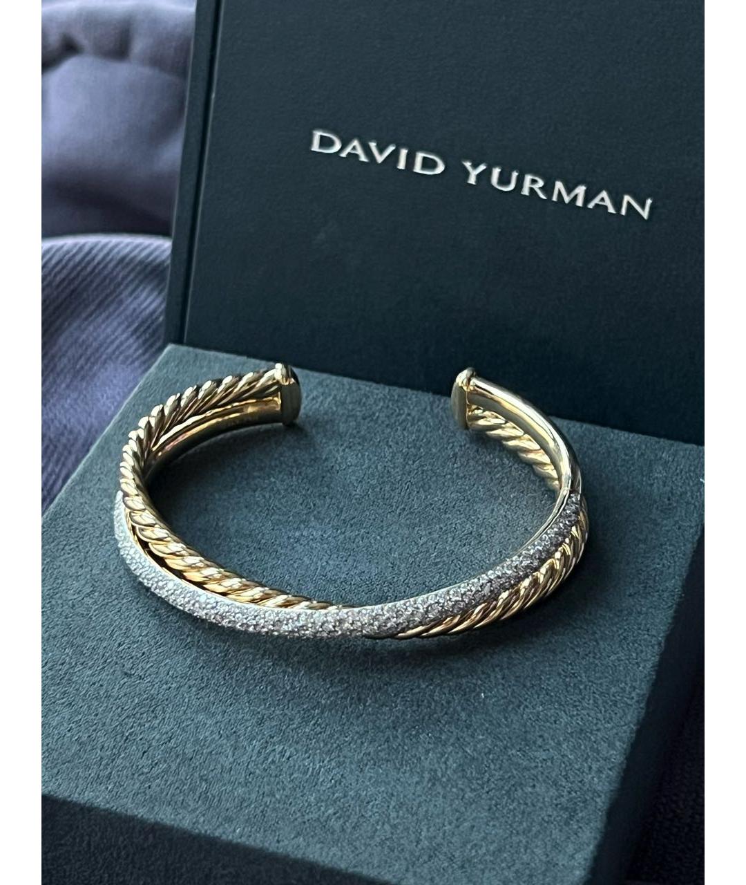 David Yurman Золотой браслет из желтого золота, фото 3