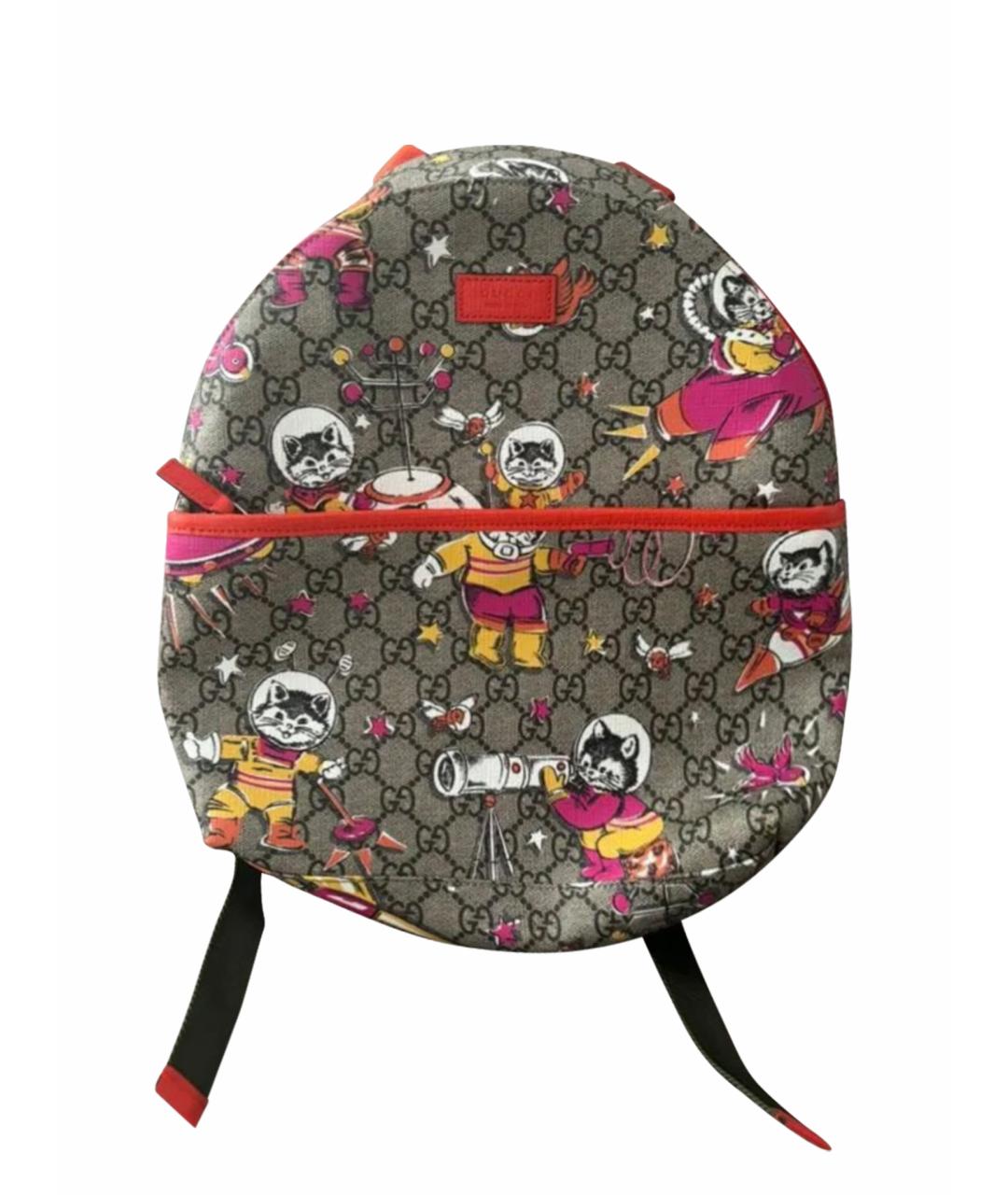 GUCCI KIDS Бежевый рюкзак, фото 1