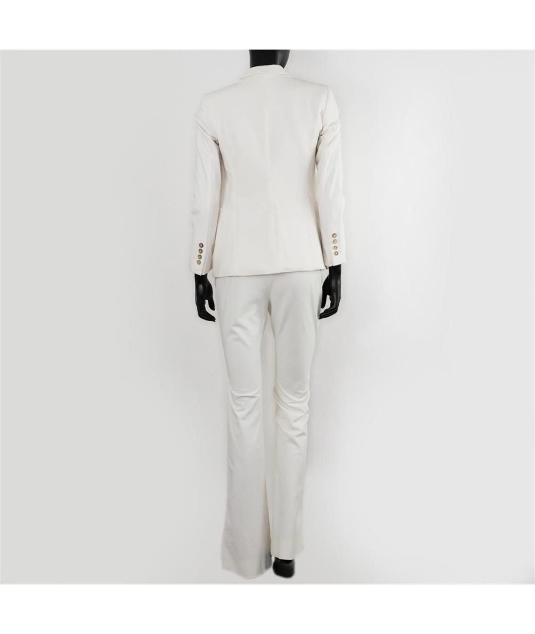 GUCCI Белый хлопковый костюм с брюками, фото 3