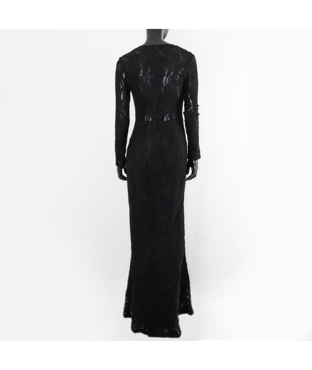 ERMANNO SCERVINO Черное шерстяное повседневное платье, фото 3