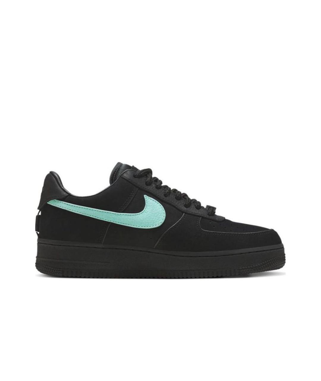 NIKE Черные низкие кроссовки / кеды, фото 1