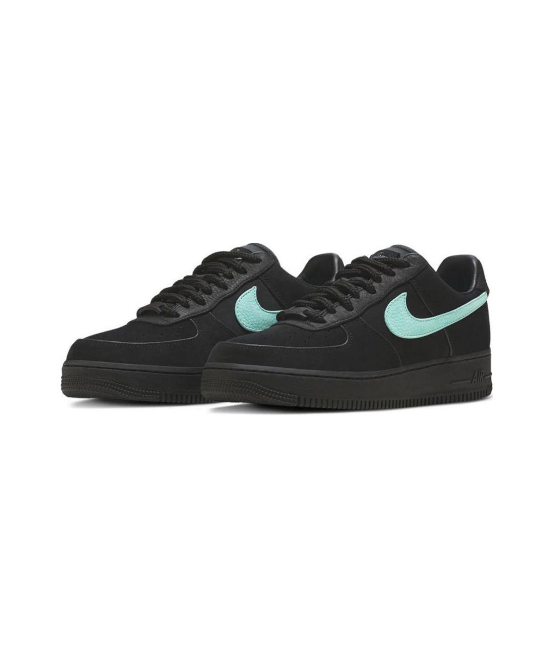 NIKE Черные низкие кроссовки / кеды, фото 3
