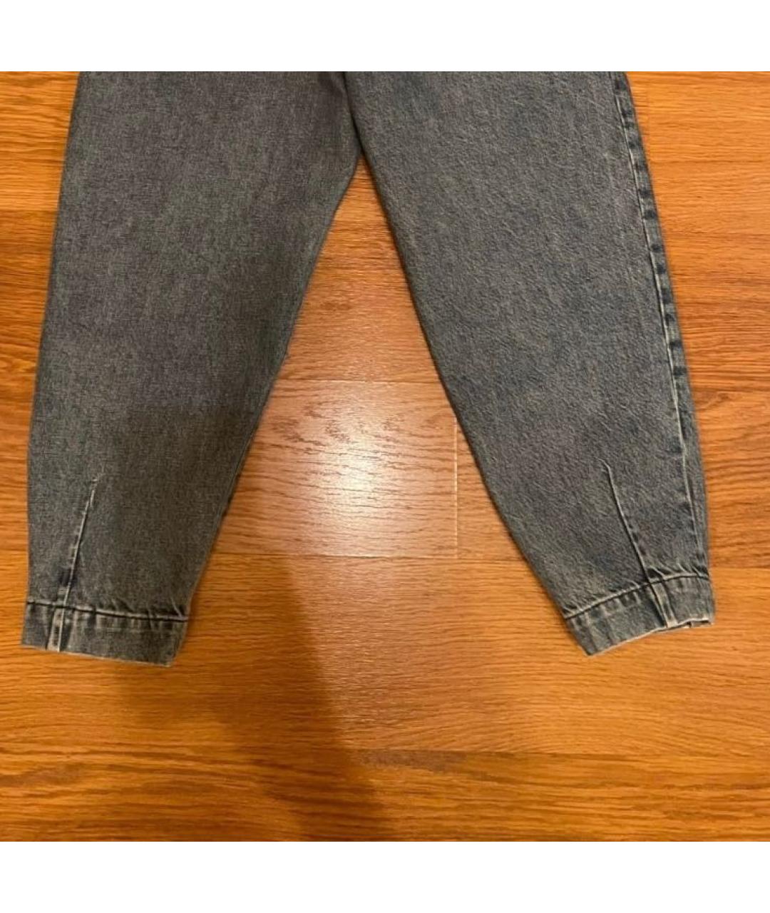 FRAME Голубые прямые джинсы, фото 4
