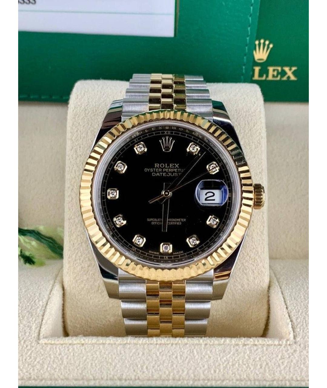 ROLEX Черные часы, фото 3