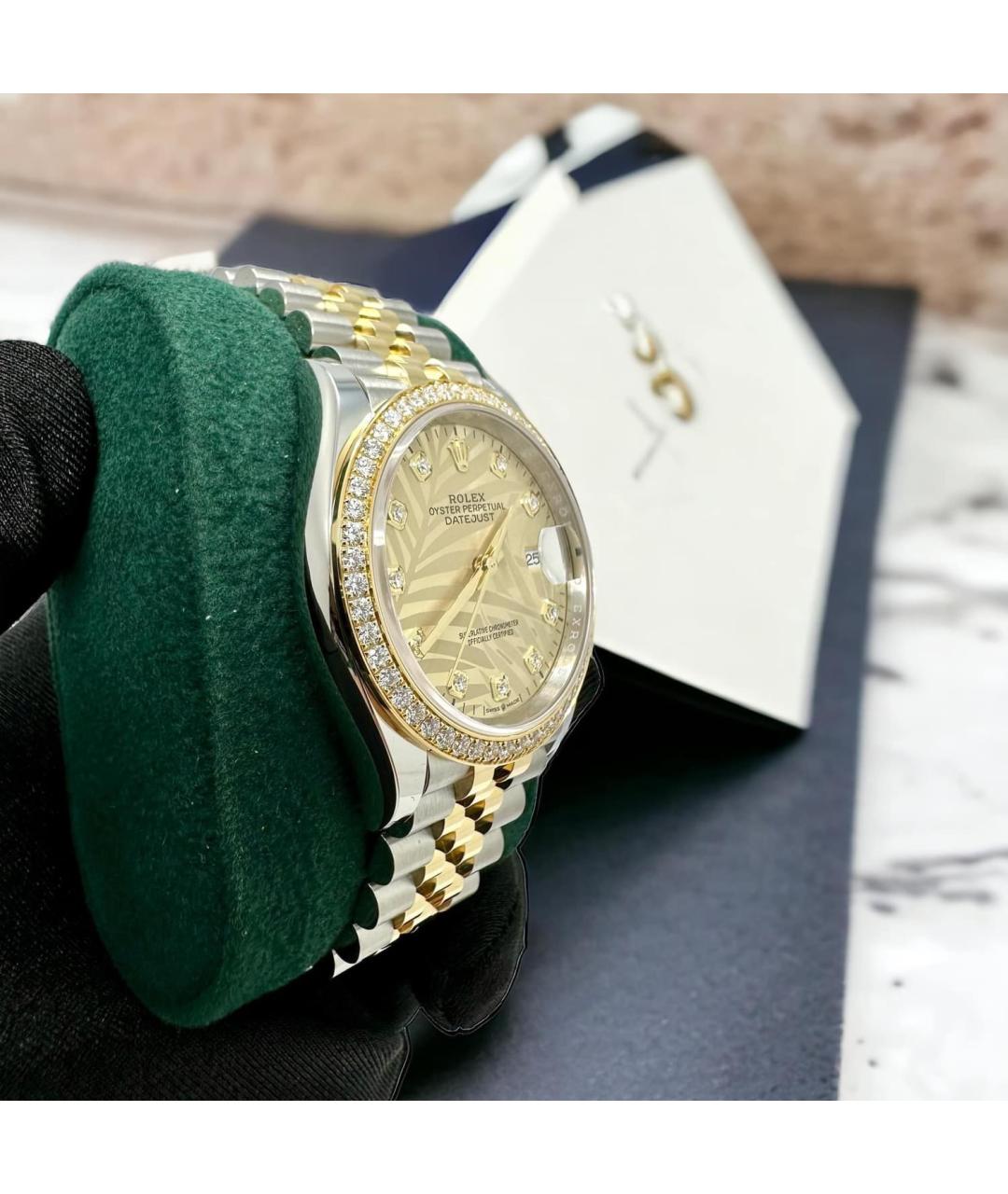 ROLEX Золотые часы из желтого золота, фото 3