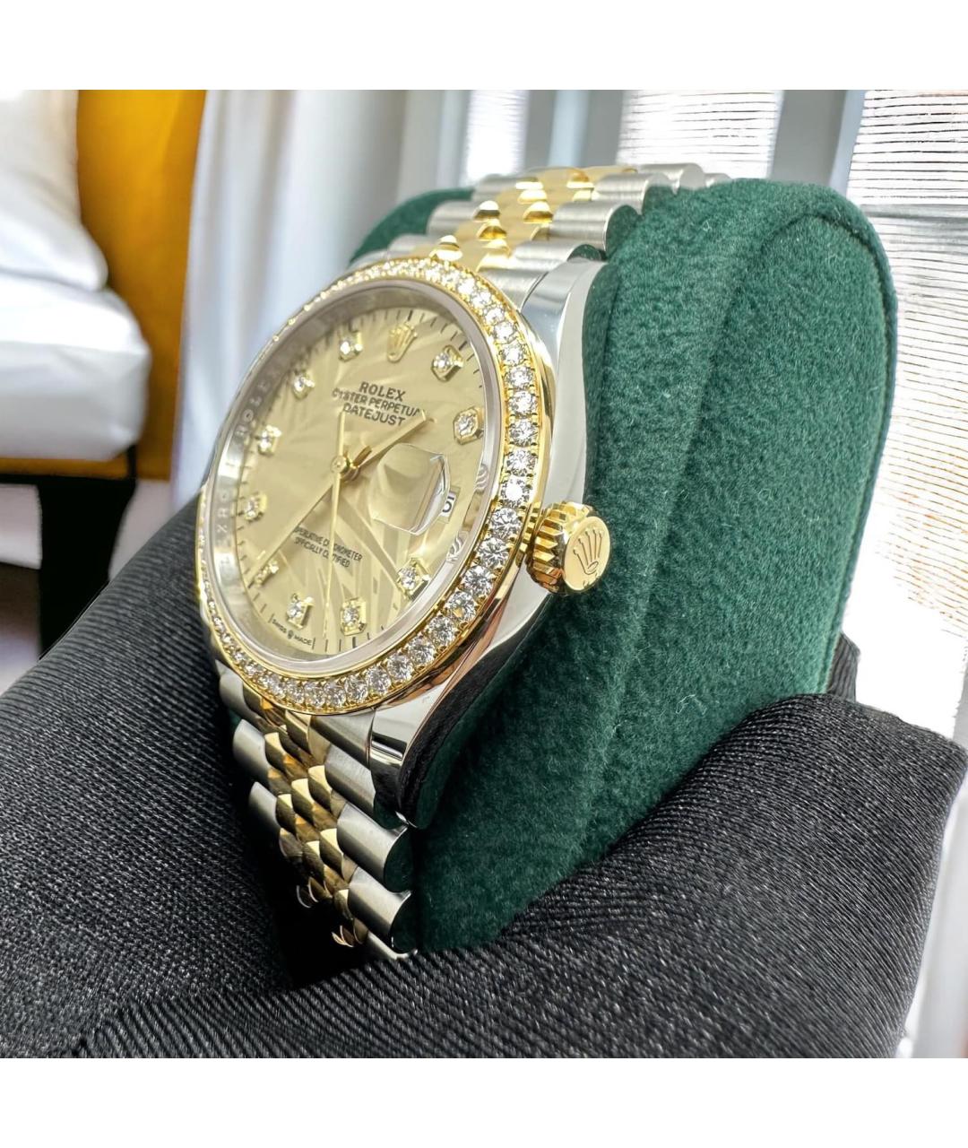 ROLEX Золотые часы из желтого золота, фото 4