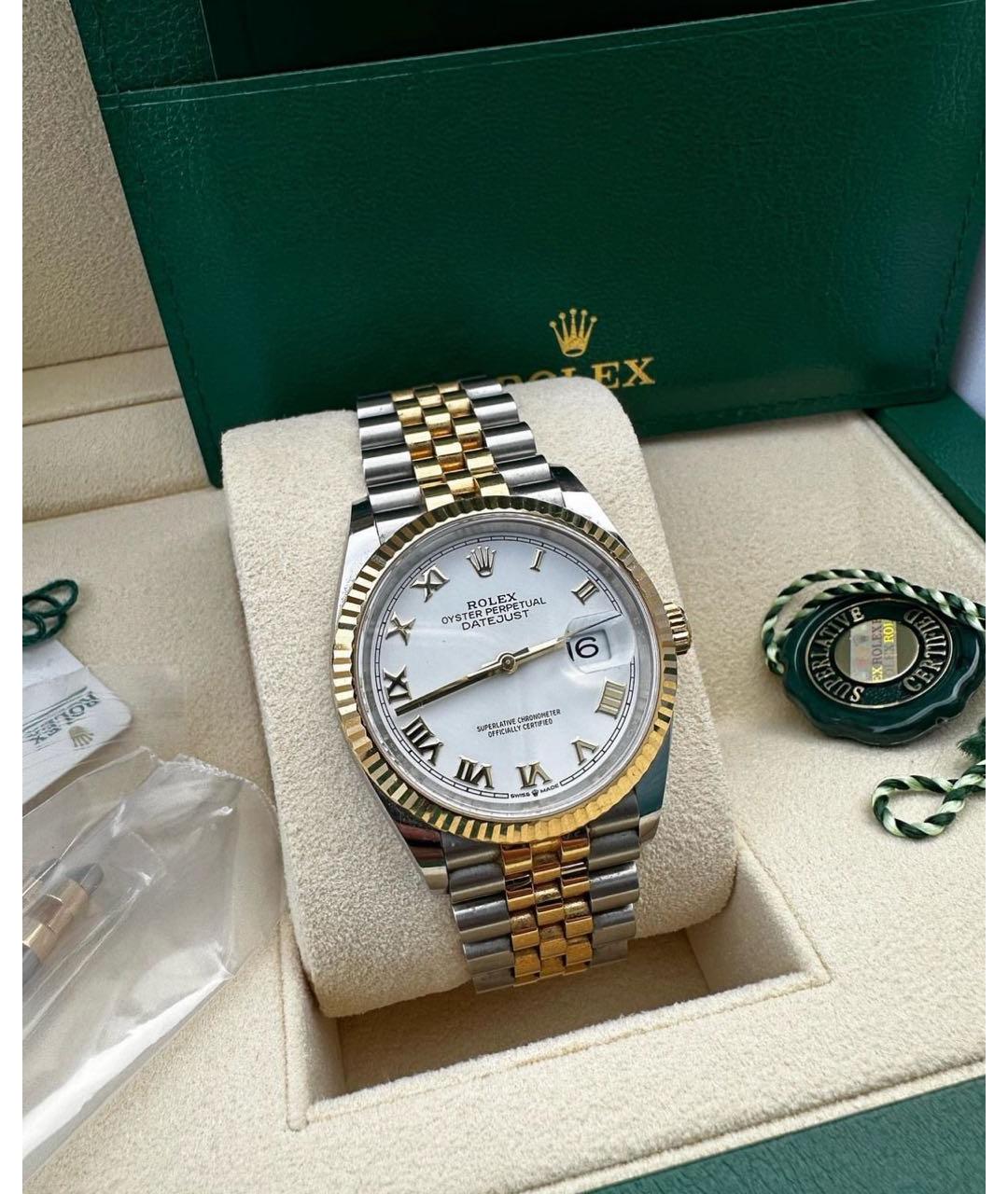 ROLEX Золотые часы из желтого золота, фото 2