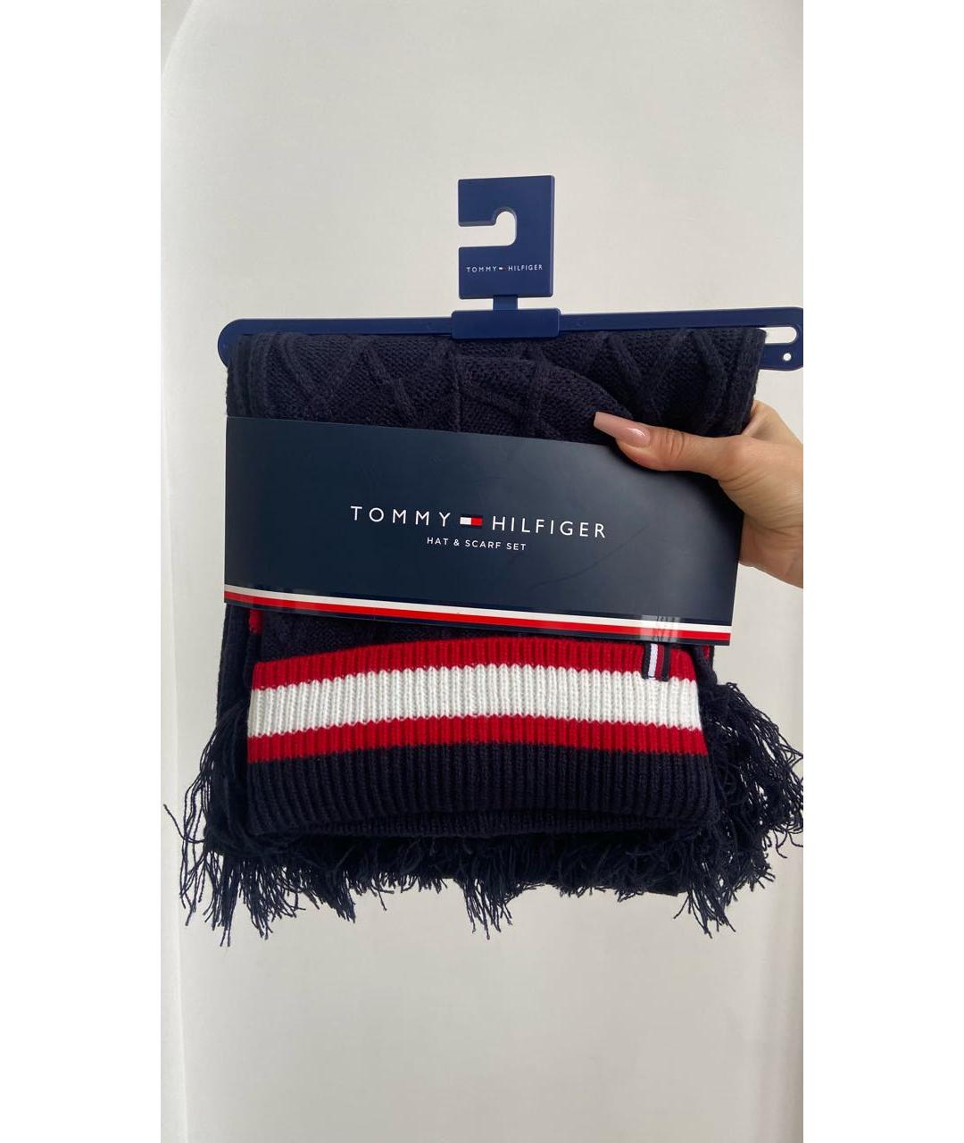 TOMMY HILFIGER Темно-синяя шапка, фото 3