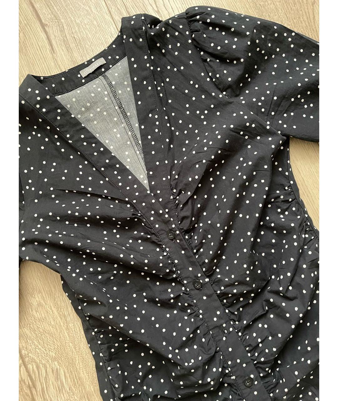 12 STOREEZ Темно-синее хлопковое повседневное платье, фото 2