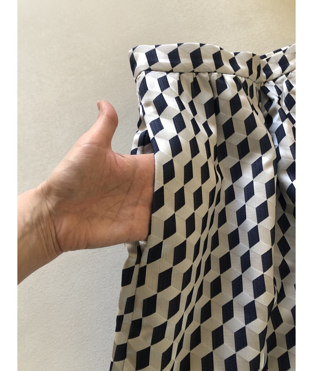 J.CREW Мульти полиэстеровая юбка мини, фото 9