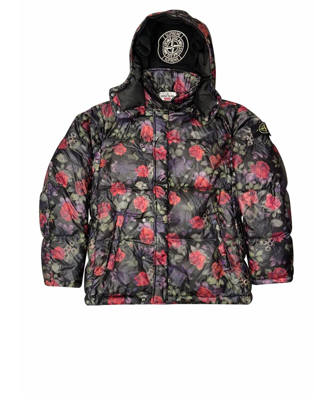 STONE ISLAND Мульти полиэстеровый пуховик, фото 1