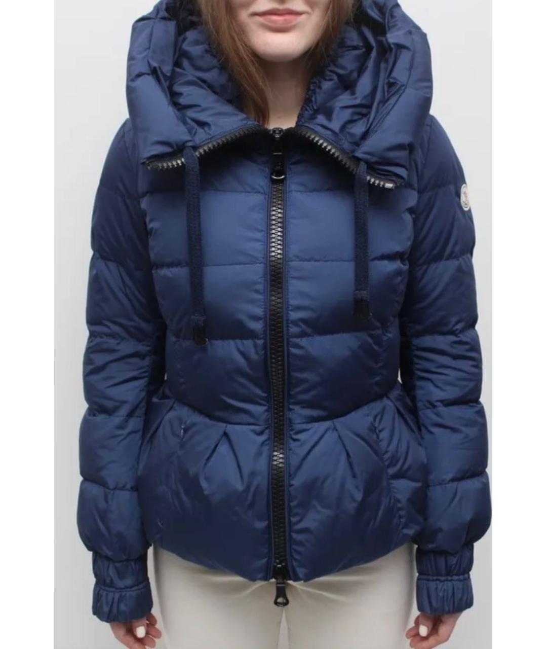 MONCLER Фиолетовая полиэстеровая куртка, фото 7