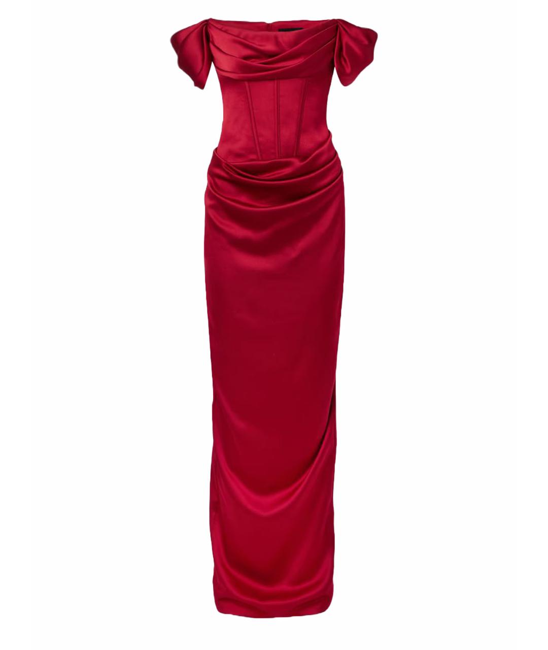 RASARIO Красное креповое вечернее платье, фото 1