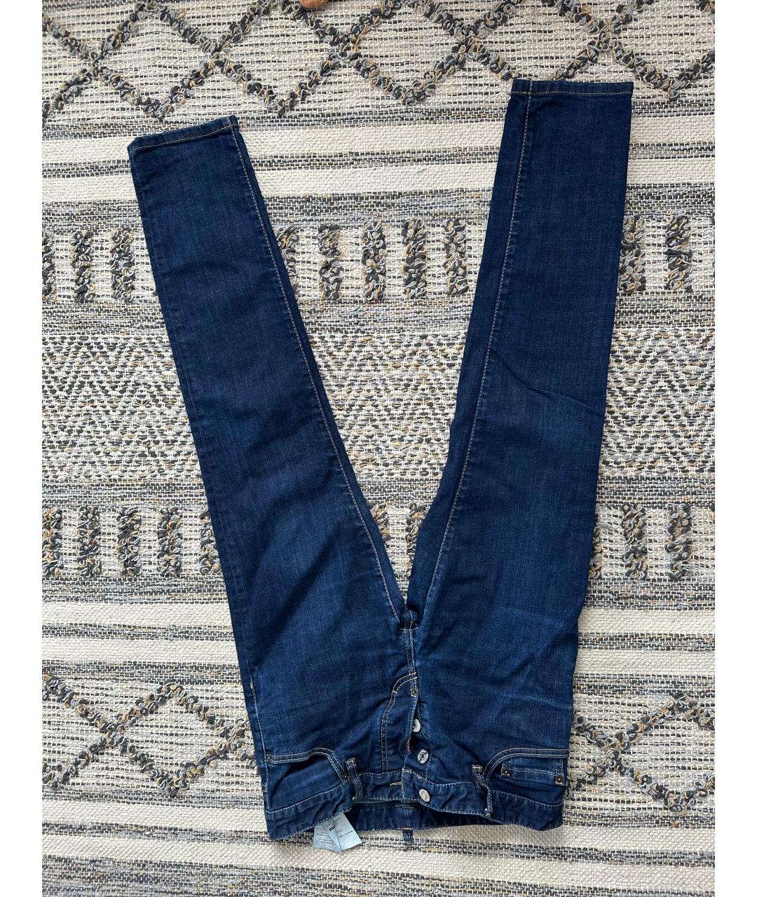 DSQUARED2 Синие джинсы скинни, фото 4