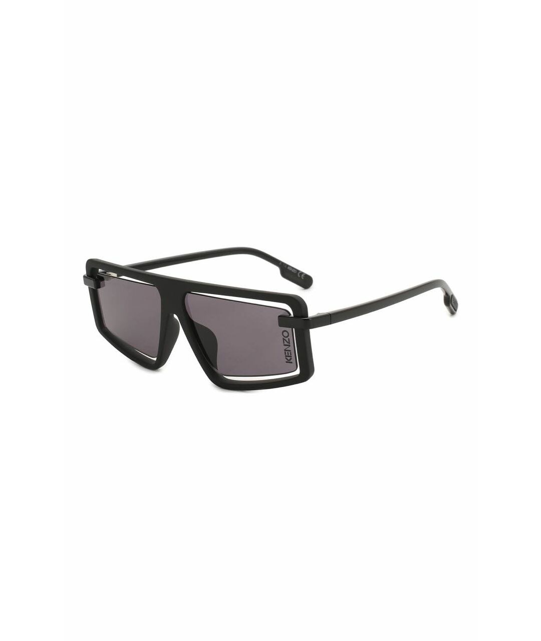 KENZO Черные пластиковые солнцезащитные очки, фото 2