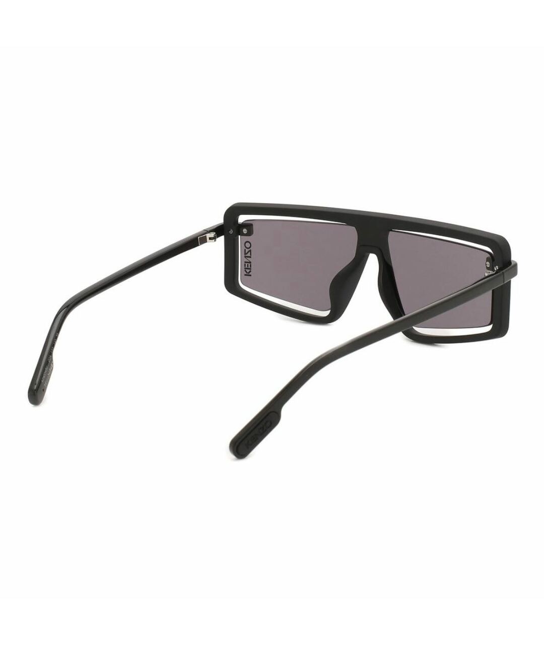 KENZO Черные пластиковые солнцезащитные очки, фото 3