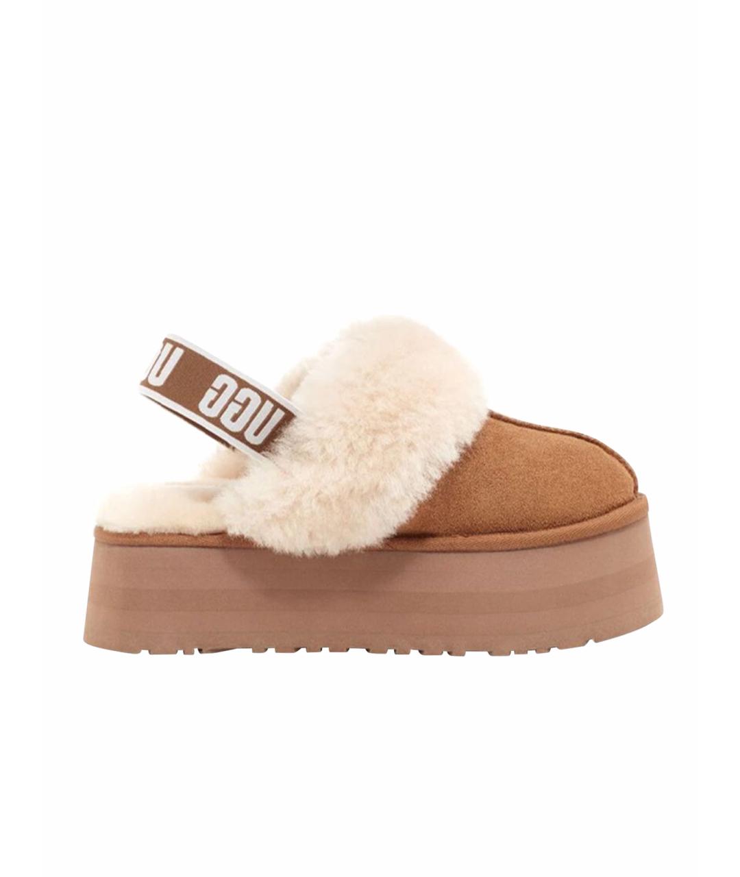 UGG AUSTRALIA Коричневые мюли, фото 1