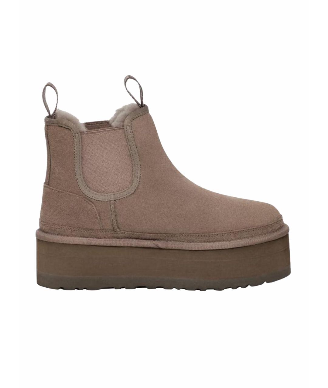 UGG AUSTRALIA Антрацитовые ботинки, фото 1