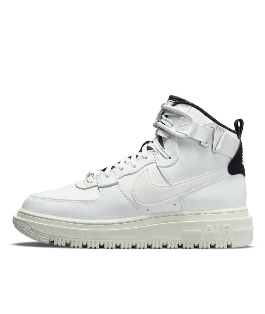 NIKE Белые кожаные кроссовки, фото 2