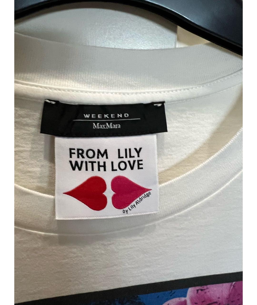 WEEKEND MAX MARA Хлопковая футболка, фото 3