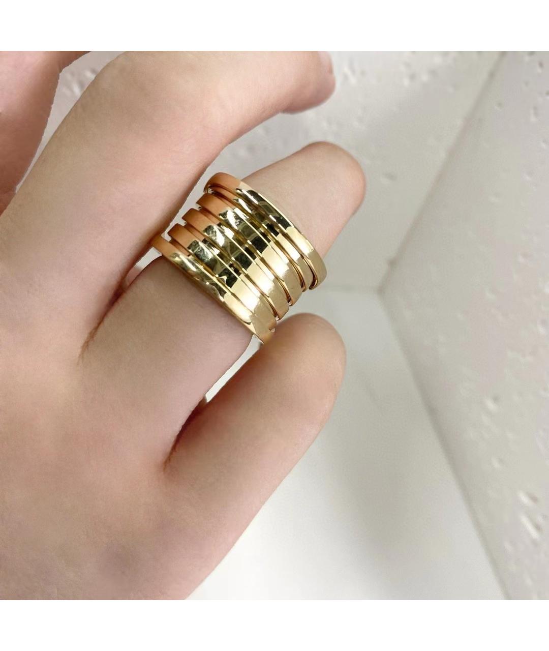BVLGARI Золотое кольцо из желтого золота, фото 3