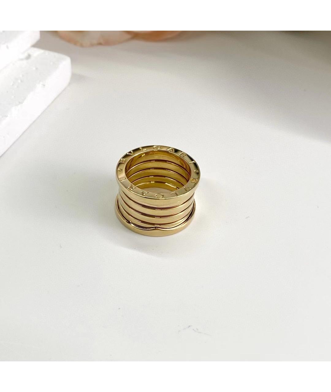 BVLGARI Золотое кольцо из желтого золота, фото 6