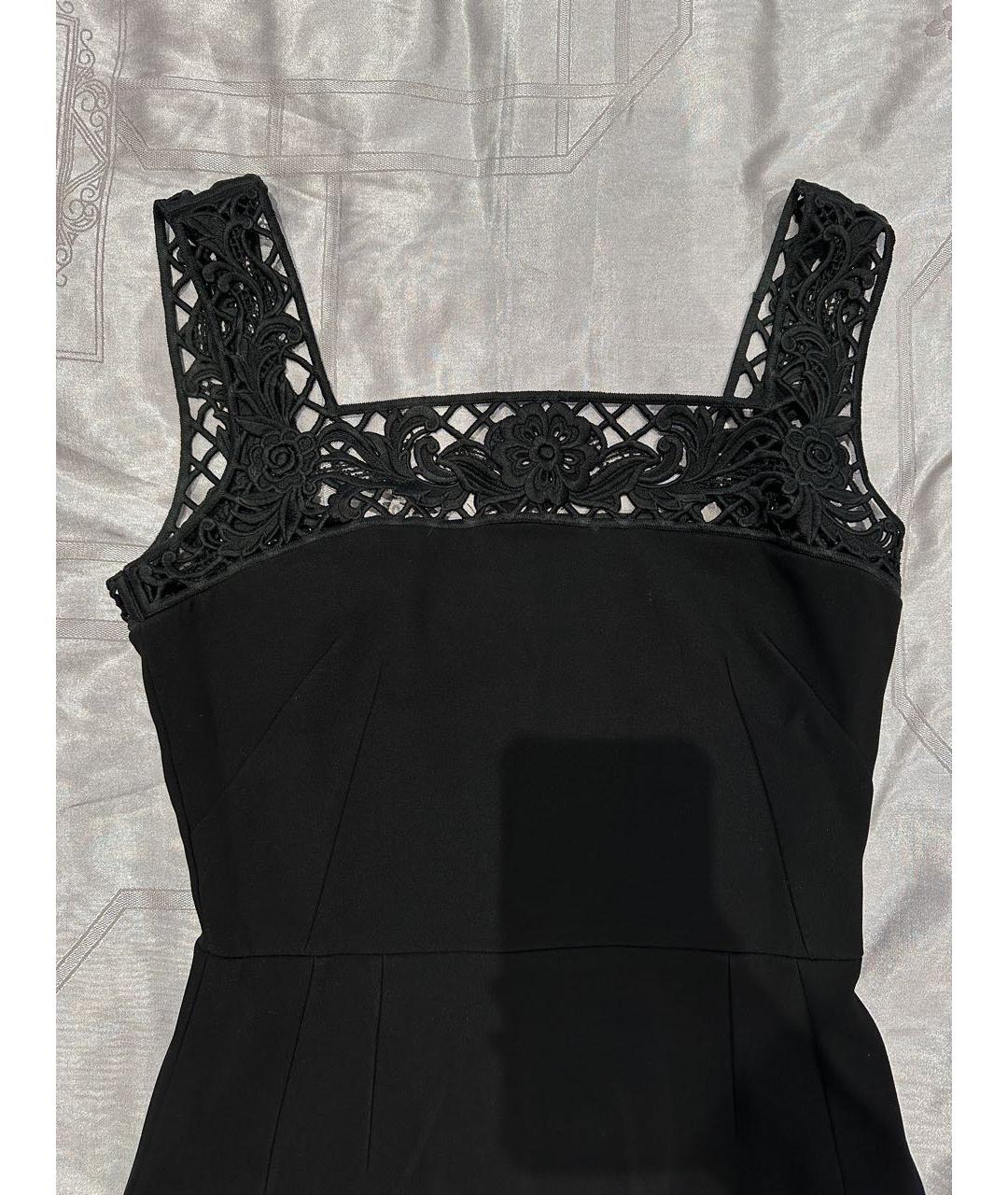DOLCE&GABBANA Черное вискозное вечернее платье, фото 7