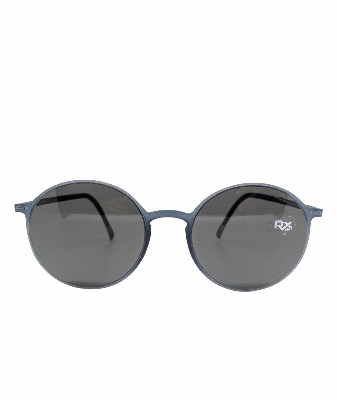 SILHOUETTE Серые металлические солнцезащитные очки, фото 1