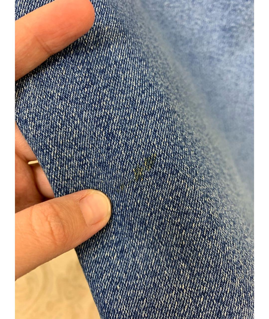 CHANEL Синяя юбка миди, фото 6