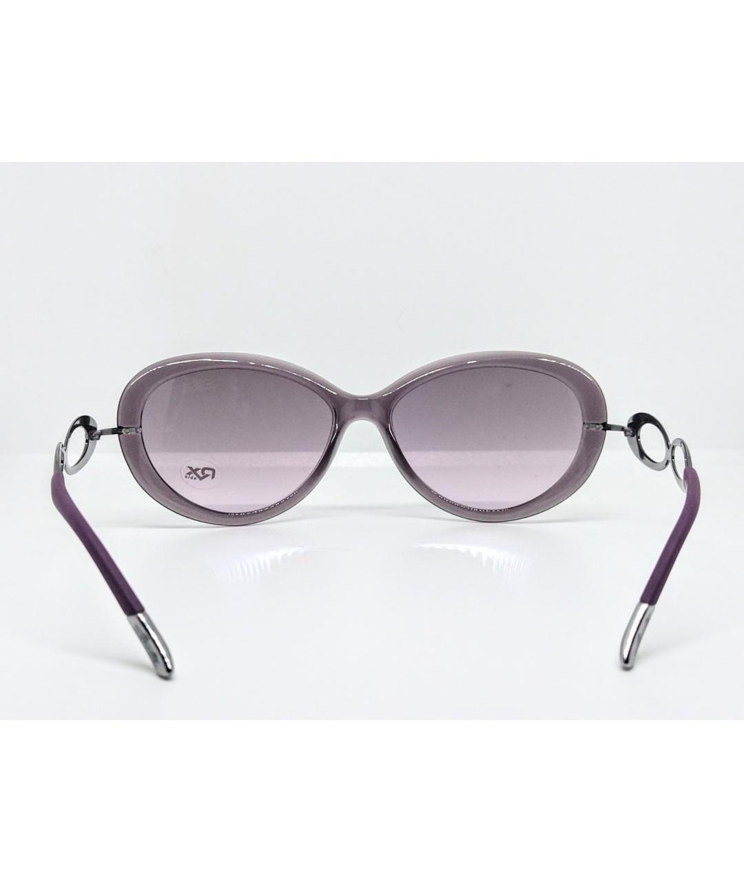 SILHOUETTE Фиолетовые металлические солнцезащитные очки, фото 7