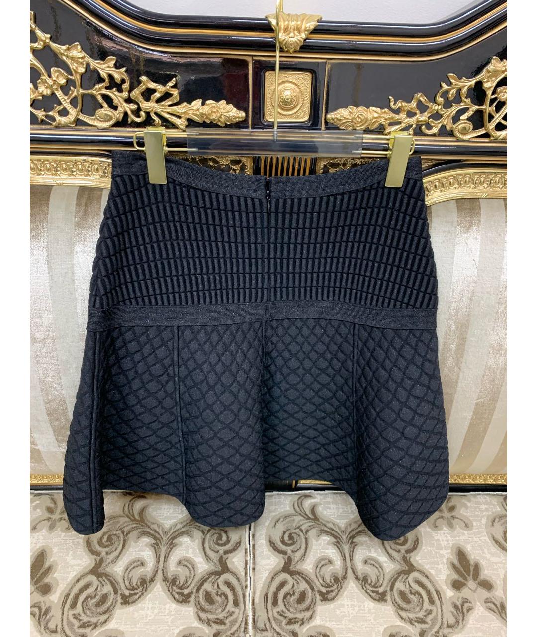 CHANEL Черная юбка мини, фото 3