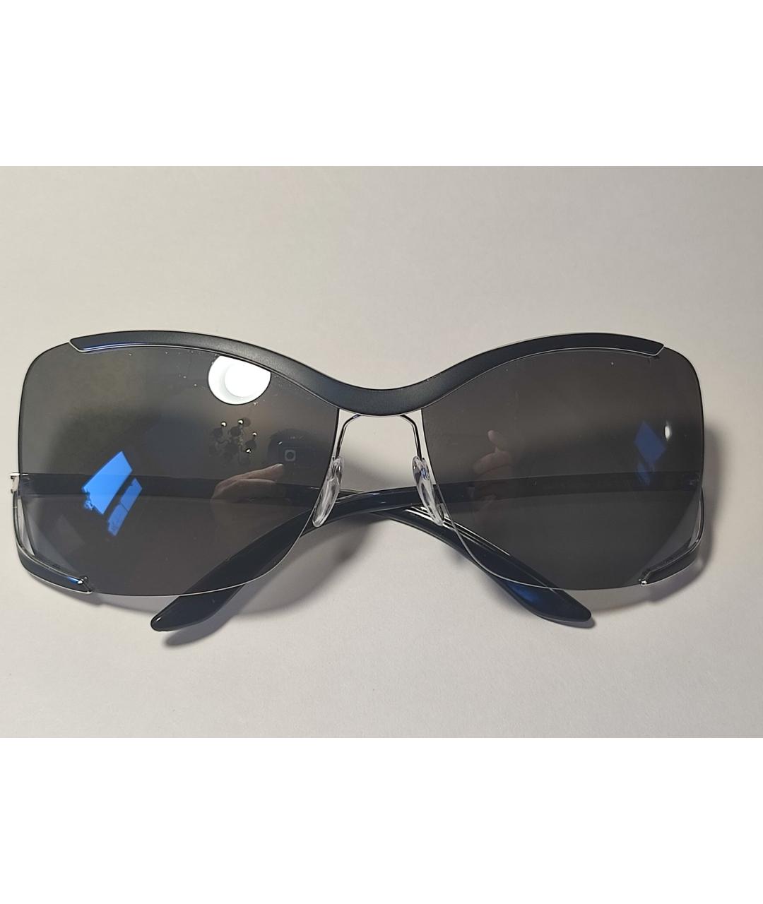 SILHOUETTE Серые металлические солнцезащитные очки, фото 5